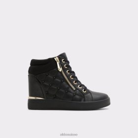 Aldo mode ailannah sneaker montante talon compensé noir 60B00Z3449 Aldo Suisse