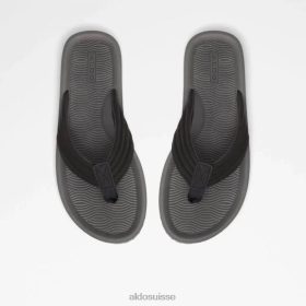 Aldo mode autre-noir proicien sandale tong plate pour hommes 60B00Z5610 Aldo Switzerland
