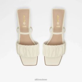 Aldo mode autre sandale à talon bloc pour femmes adreran blanches 60B00Z5087 Aldo Suisse