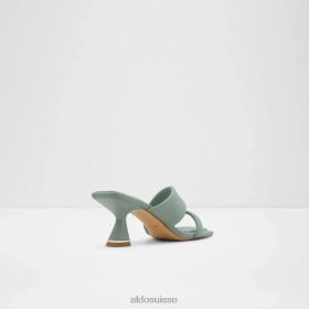 Aldo mode autre sandale à talons et à lanières pour femmes zaza vertes 60B00Z4938 Aldo Switzerland