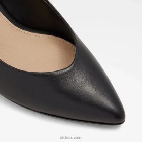 Aldo mode civet femmes bout pointu talon bloc sandale noir 60B00Z5197 Aldo Shoes