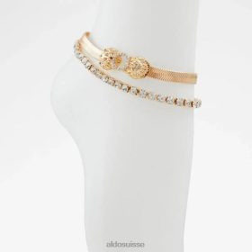 Aldo mode fuscata accessoires pour femmes bracelet de cheville or multi 60B00Z6233 Aldo Suisse