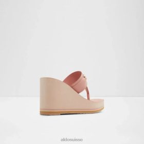 Aldo mode ibaraki sandale de plage à bride en T pour femme rose foncé 60B00Z4953 Aldo Switzerland