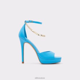 Aldo mode prisilla sandale à talons talon aiguille bleu vif 60B00Z3470 Aldo Suisse
