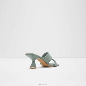 Aldo mode zaza sandales à talons slip ons vert 60B00Z2926 Aldo Shoes