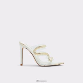 Aldo najash sandale à talons à lanières talon aiguille mode blanc 60B00Z9532 Aldo Shoes