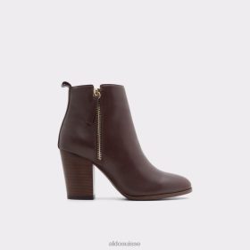 Aldo noemieflex bottine fashion marron foncé cuir lisse 60B00Z3330 Aldo Switzerland