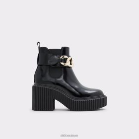 Aldo noir nouveauté mise à niveau botte chelsea semelle crantée mode 60B00Z9680 Aldo Suisse