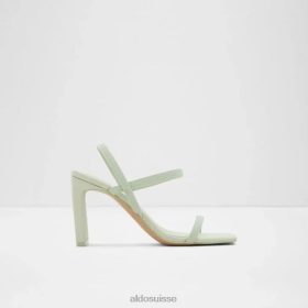 Aldo okurr sandale à talon et lanières pour femme vert vif mode 60B00Z5832 Aldo Switzerland