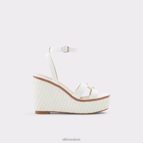 Aldo onan sandale compensée talon compensé blanc mode 60B00Z9481 Aldo Shoes