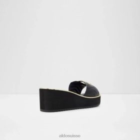 Aldo onayllan sandale de plage pour femmes mode noir 60B00Z5744 Aldo Suisse