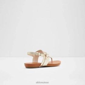 Aldo pandra sandale à talon plat femme mode champagne 60B00Z5123 Aldo Suisse