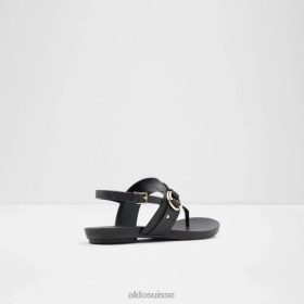 Aldo pandra sandale à talon plat pour femme mode noir 60B00Z4947 Aldo Switzerland