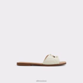Aldo qelajar sandale à glissière mode blanc 60B00Z9178 Aldo Shoes