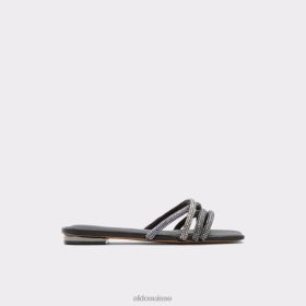 Aldo rossie slide sandale mode noir 60B00Z3635 Aldo Suisse
