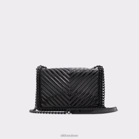 Aldo sac à bandoulière greenwald verni synthétique noir à la mode 60B00Z10004 Aldo Suisse