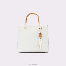 Aldo sac à main en bambou blanc fashion 60B00Z7550 Aldo Suisse