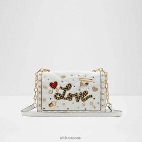 Aldo sac à main femme lovetruly ?c crossbody fashion blanc 60B00Z5248 Aldo Shoes