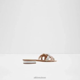 Aldo sandale à enfiler à enfiler pour femme Tydeus à la mode en or rose 60B00Z5779 Aldo Shoes