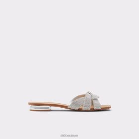 Aldo sandale à glissière coredith en textile argenté matière mixte mode 60B00Z9804 Aldo Switzerland