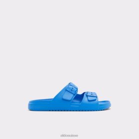 Aldo sandale hideo slide bleu caoutchouc synthétique mode 60B00Z4651 Aldo Shoes