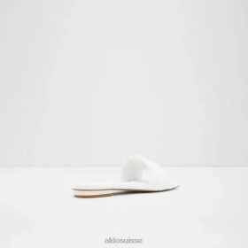 Aldo sandale plate femme cleona blanche fashion 60B00Z5845 Aldo Shoes