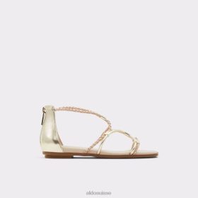 Aldo sandale plate à lanières métallisée multi oceriwenflex mode 60B00Z9743 Aldo Suisse