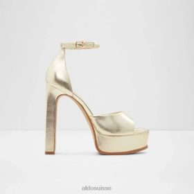 Aldo sandale à plateforme matelassée pour femme milena dorée mode 60B00Z5877 Aldo Switzerland