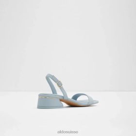 Aldo sandale à talon avec bride arrière pour femme halenia mode bleu clair 60B00Z5029 Aldo Shoes
