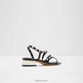 Aldo sandale à talon à bride arrière pour femme asayweth noire à la mode 60B00Z4909 Aldo Shoes