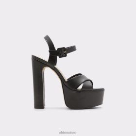 Aldo sandales à talons fashion camelia noires 60B00Z7196 Aldo Suisse