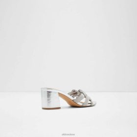 Aldo sandales à talons grandioses à enfiler argent mode 60B00Z2427 Aldo Switzerland