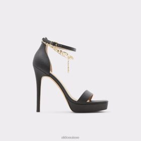 Aldo scarlettchain sandales à talons mode noir 60B00Z7217 Aldo Suisse