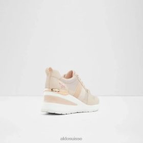 Aldo sneaker compensée à lacets femme Lucky rose clair mode 60B00Z5685 Aldo Switzerland