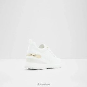 Aldo sneaker compensée à lacets femme asilahan mode blanche 60B00Z5668 Aldo Shoes