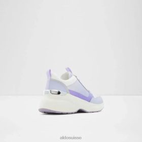 Aldo sneaker compensée à lacets pour femme violet feelgood mode 60B00Z5682 Aldo Switzerland