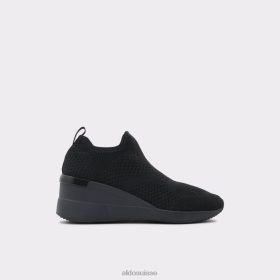 Aldo sneaker compensée revictaa mode noire talon compensé 60B00Z3446 Aldo Suisse