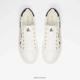 Aldo sneaker à lacets femme fashion lovestory blanche 60B00Z5700 Aldo Switzerland